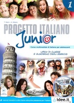 Progetto italiano junior 1. Libro studente + esercizi + CD Audio + DVD