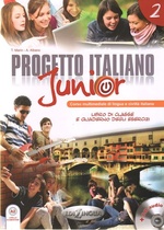 Progetto italiano Junior 2. Libro studente + esercizi + CD-audio