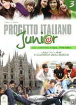 Progetto italiano Junior 3. Libro studente + esercizi + CD+DVD