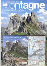 Montagne: Dolomiti-Alta Via №2 + карта