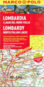 Карта Ломбардии 1:200 000. Lombardia