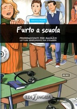 Primiracconti per ragazzi - Furto a Scuola + CD